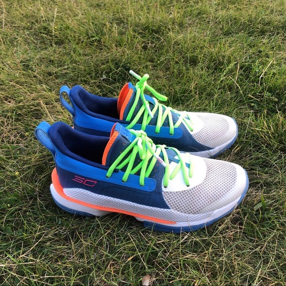 Nerf Curry 7 Basketball Shoes - Picture 1 of 3